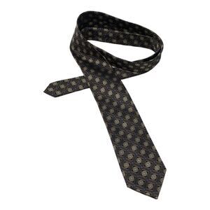 Sean John black gold floral tie